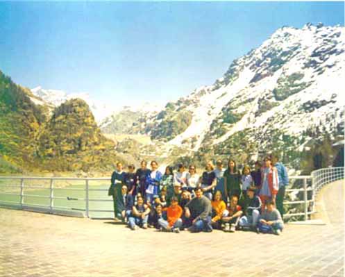 La classe ID in visita alle dighe di Campomoro (SO)